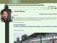 Tablet Screenshot of garagedepoque.com